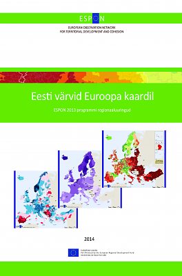 Eesti värvid Euroopa kaardil